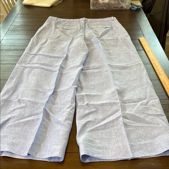 J. Crew Wide-leg Essential pant in linen Size 16 - Picture 13 of 13